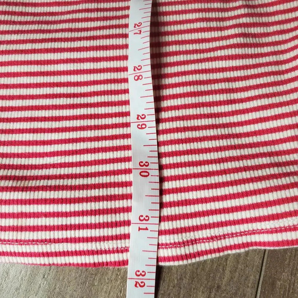 J Roberts Magenta Pink and White Striped Bodycon Mini Dress Size Medium NWOT - Picture 7 of 13